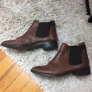 TOPSHOP Faux Leather Booties